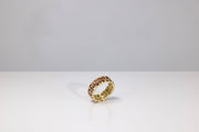 Todd Reed ring made with 18k yellow gold, and fancy cut natural burgundy diamonds (3.74ct)